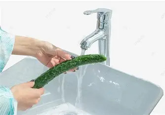 Lemon and salt scrub